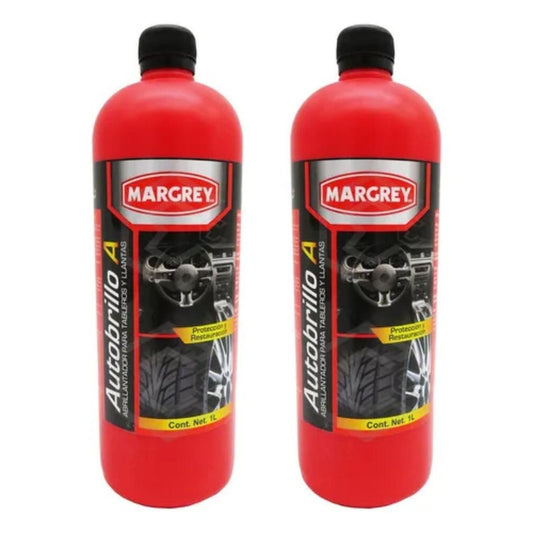 Auto Brillo A Margrey 1 L Cera Líquida Caja 12 Piezas - Flash Sales