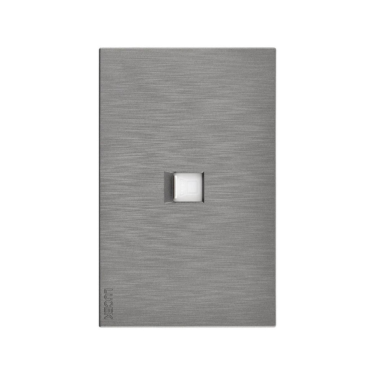 Placa Con 2 Apagadores De Escalera Y 1 Contacto Lucek FlatPack 6 - Flash Sales
